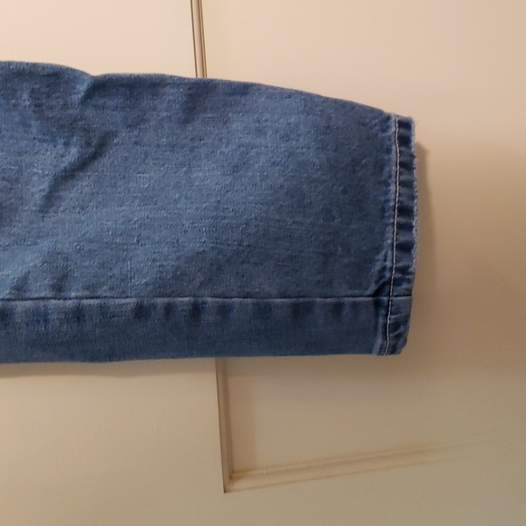 Sol Women's High Rise Mom Blue Jeans w/Elastic Waist, Size 8 Waist 28" - Picture 6 of 10